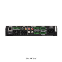 10 INPUT 500W MAX 4-CHANNEL NETWORKABLE MATRIX SMART AMP W/ONBOARD  DSP, WI-FI & POWERSHARING